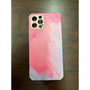 Pink Abstract IPhone 12 Case